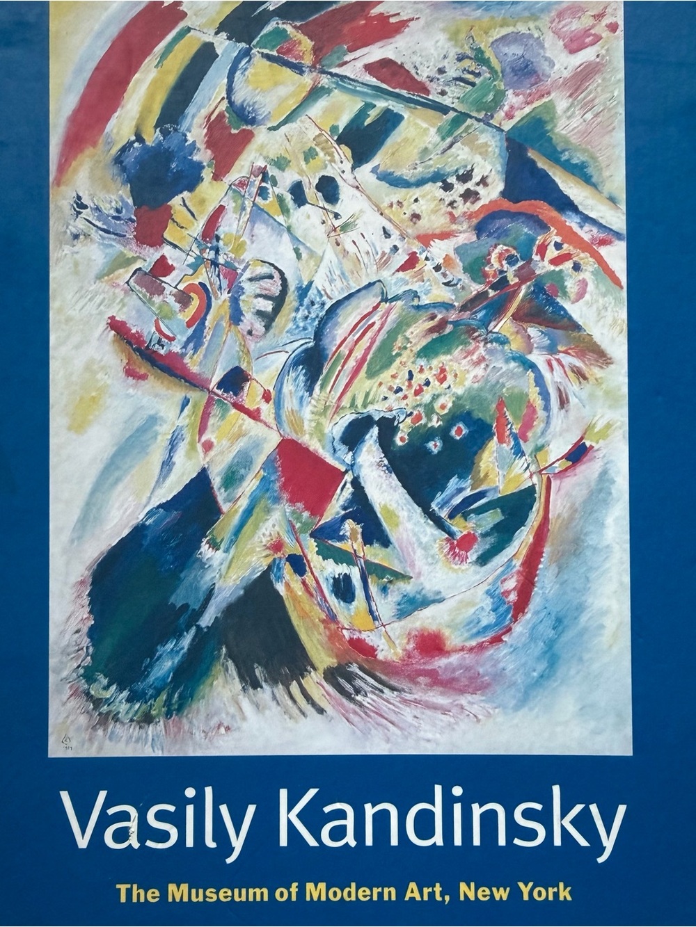 MOMA Vasily Kandinsky Museum Modern Art Colorful Abstract Art Cards Blank Gift